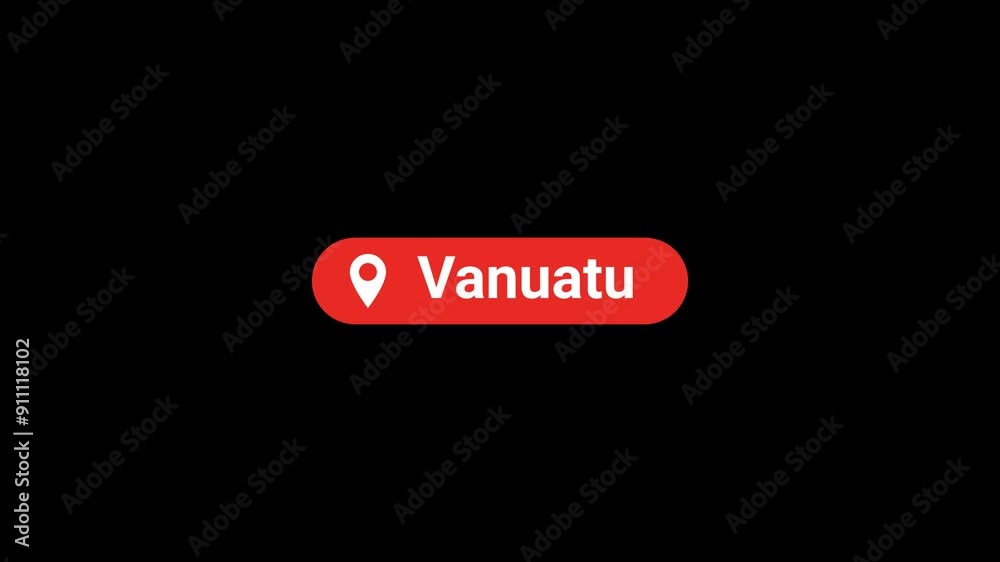 Vanuatu Location Title Animation Vanuatu Location Title Animation