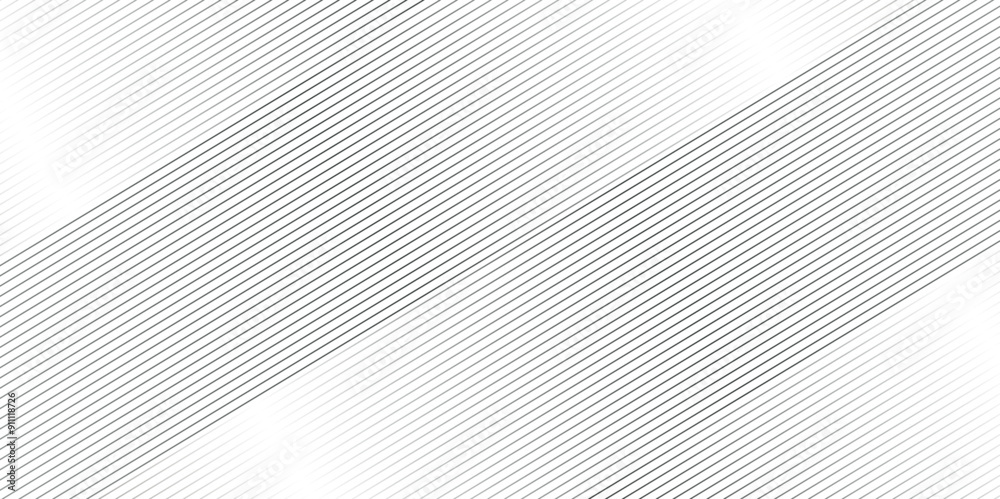 Vector gradient gray line pattern Transparent monochrome striped texture, minimal background. Abstract background wave line elegant white striped diagonal line technology concept web texture.