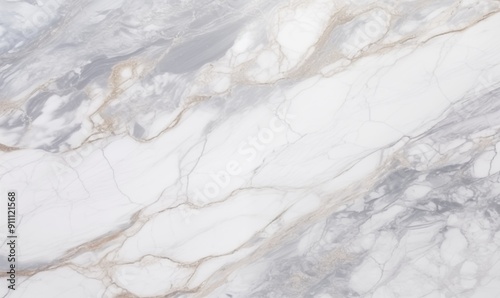 Wallpaper Mural High-resolution white and gray marble pattern with natural veins, offering an elegant surface for kitchen and bathroom tiles, as well as for luxurious interior decor projects. Torontodigital.ca