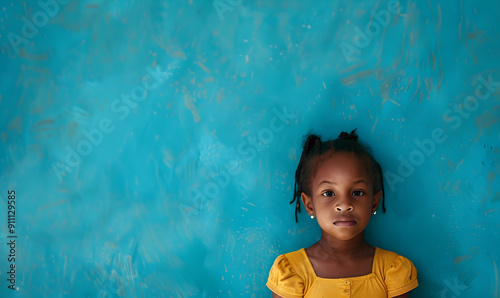 unicef day background with children photo