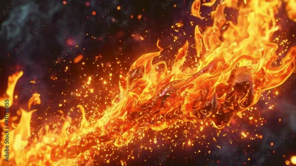fire on black fire on black