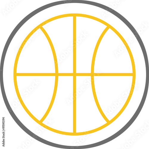 Basketball Icon Design