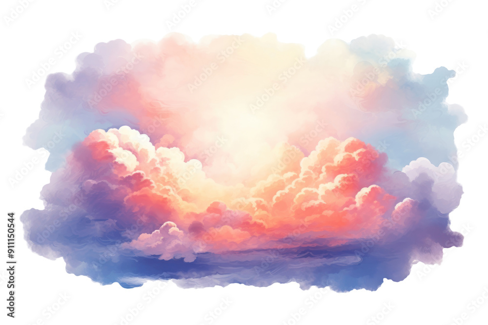 Fototapeta premium PNG Nature cloud sky tranquility.