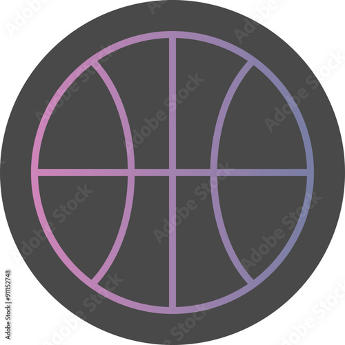 Basketball Icon Design