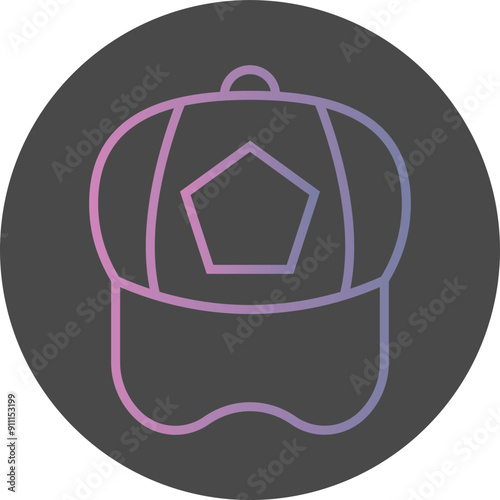 Sports Cap Icon Design