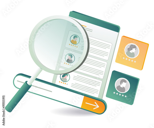 Diverse teams collaborate on search engine optimization strategies, analyze data, and discuss effective techniques