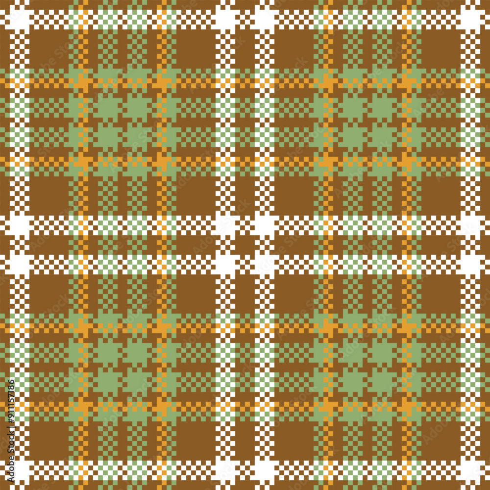 Classic Scottish Tartan Design. Plaid Pattern Seamless. Flannel Shirt Tartan Patterns. Trendy Tiles for Wallpapers.