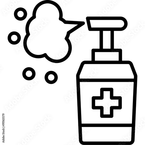 Disinfectant Spray Icon