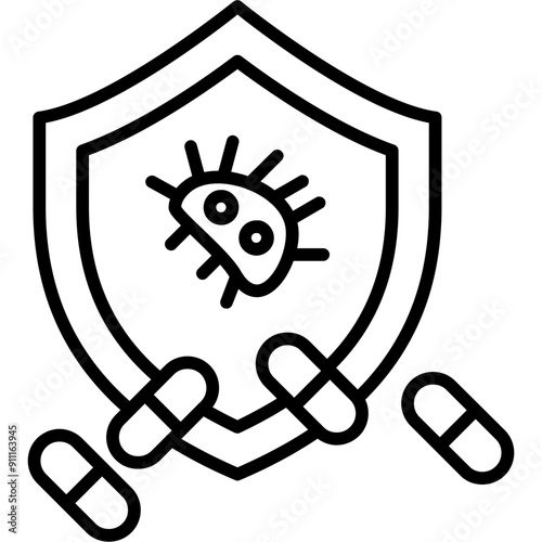 Antimicrobial Icon