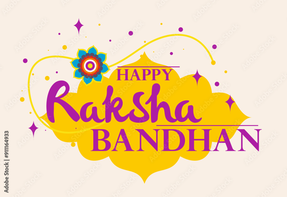 Rakhi Festival Background Design with Creative Rakhi Illustration, Indian festival Raksha Bandhan Vector Illustration with hindi text 'raksha bandhan' Rakhi Festival Background Design with Creative Rakhi Illustration, Indian festival Raksha Bandhan Vector Illustration with hindi text 'raksha bandhan'