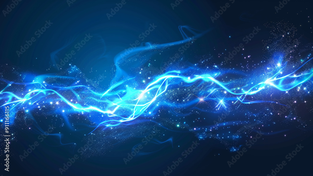 vibrant Lightning discharge on a dark background close-up vibrant Lightning discharge on a dark background close-up