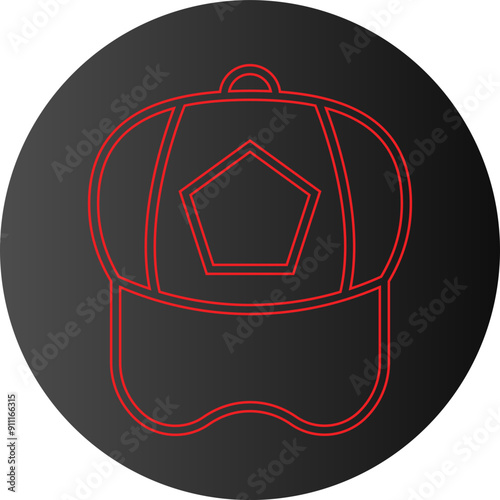 Sports Cap Icon Design