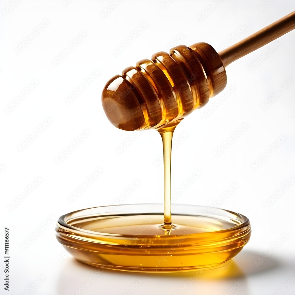 realistic ingredient photography of a dripping honey floating in the air on a white background realistic ingredient photography of a dripping honey floating in the air on a white background