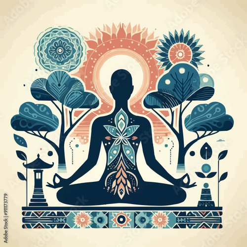 Vector for Yoga