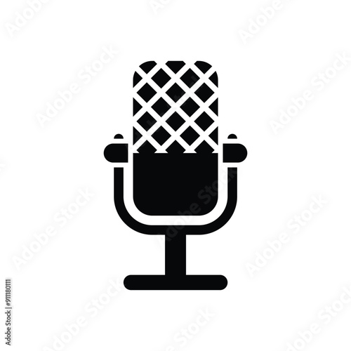 Podcast vector icon