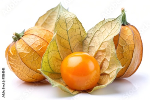 Golden Berries with Delicate Husks photo