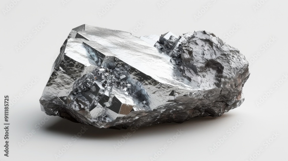 Scandium oxide, 3D illustration, realistic, isolated on white background Scandium oxide, 3D illustration, realistic, isolated on white background