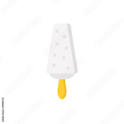 Malai kulfi vector icon