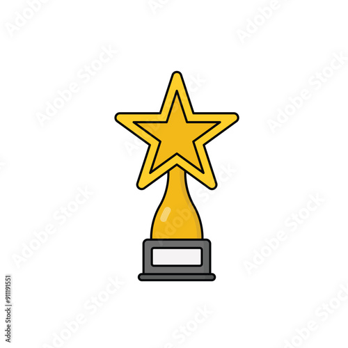 Award vector icon