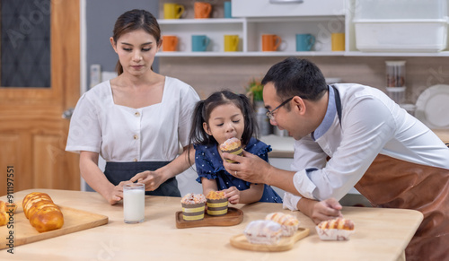 Family Baking Together