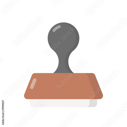 Rubber Stamp vector icon