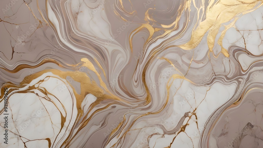 Taupe and gold luxury marble pattern. Abstract taupe and golden liquid for the background. Taupe and gold luxury marble pattern. Abstract taupe and golden liquid for the background.