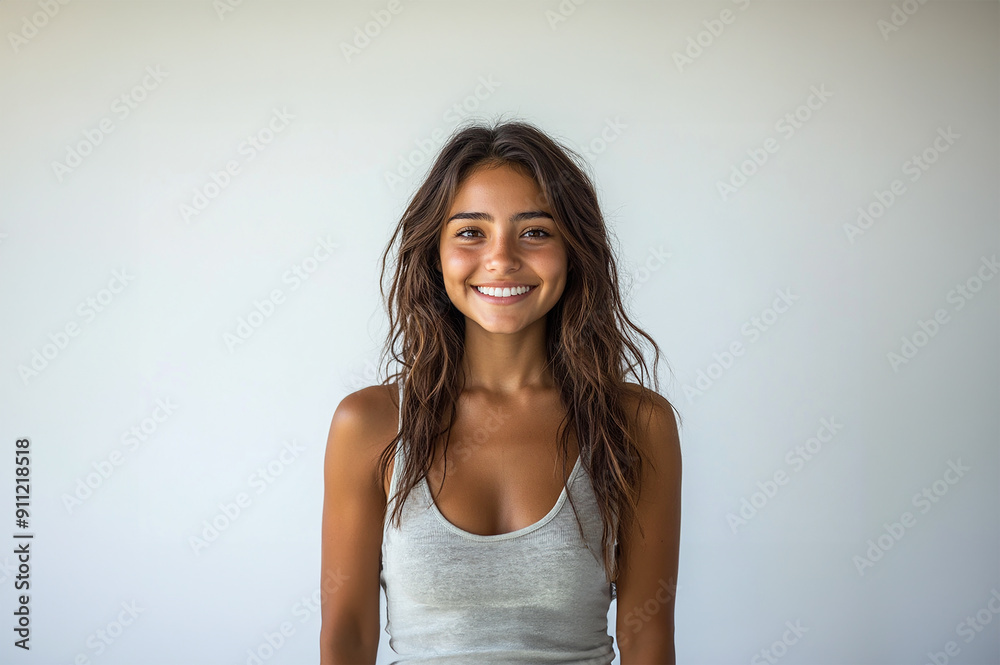Young woman with smile Young woman with smile