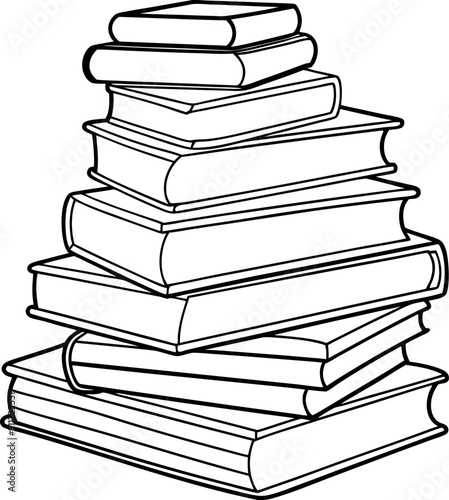 A stack of books with the top book titled "The Art of War". The books are piled on top of each other, with the bottom book being the largest and the top book being the smallest