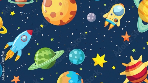 space galaxy in space