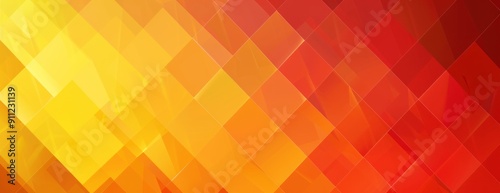 Abstract Geometric Background with Warm Colors