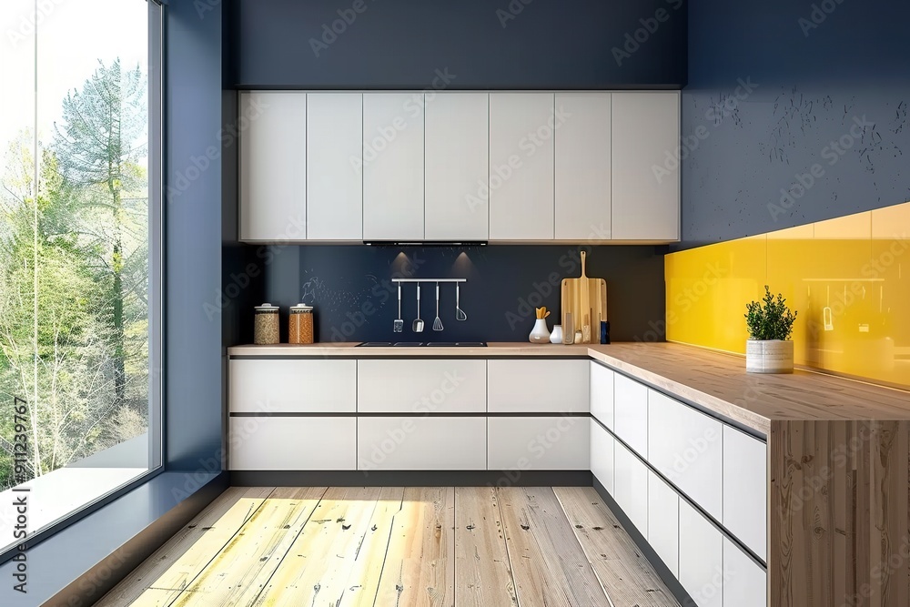 Modern Kitchen Interior and kitchen Background Photos