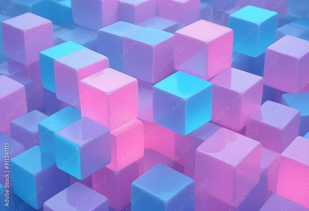 cube glow background cube glow background