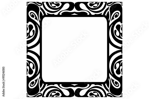 Frame Border Ornament for Decoration Design
