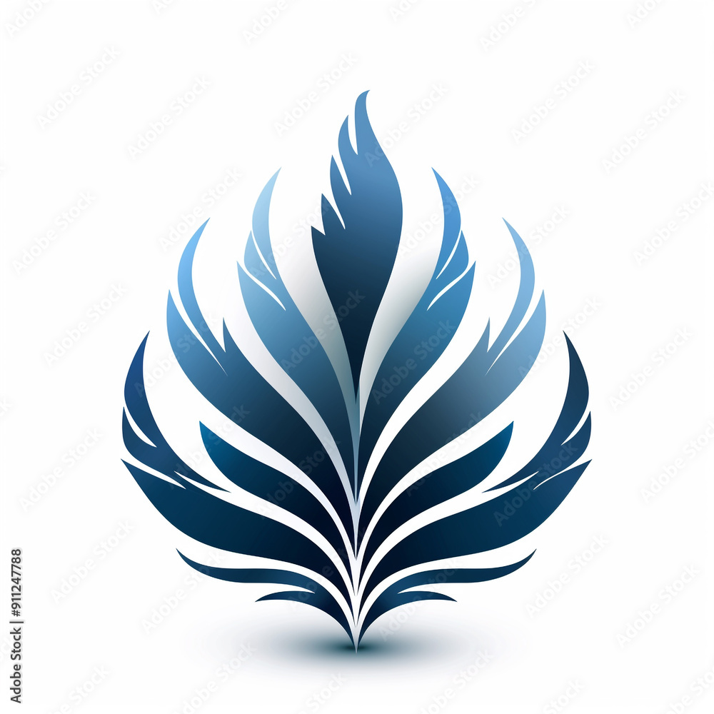 A corporate logo emblem for a management company A corporate logo emblem for a management company