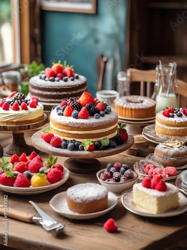 sweets in the market