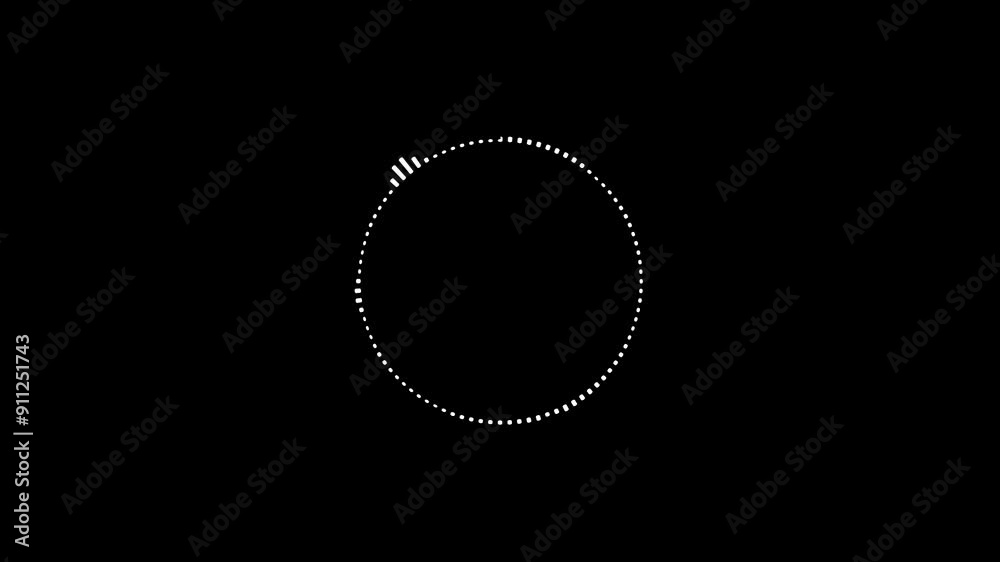 Audio visualizer Animation, music equalizer on black background, Waveform Audio with Black sound waves background,
Sound signal. Graphic animation White on black background sound waves. 