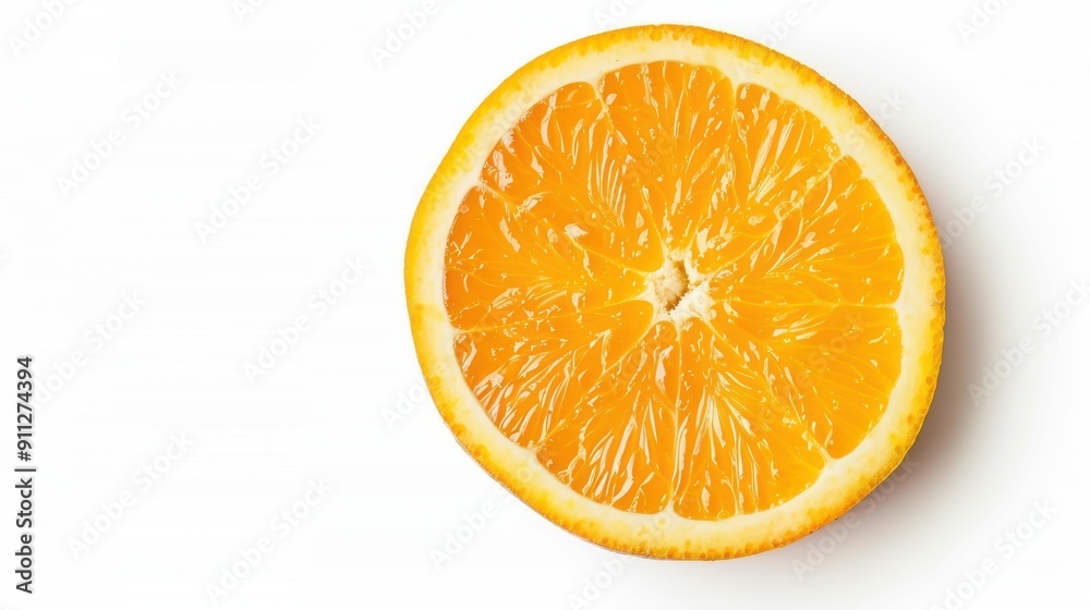 Fresh orange slice brightens up any dish with its vibrant color and juicy zest, perfect for snacks or garnishes. Fresh orange slice brightens up any dish with its vibrant color and juicy zest, perfect for snacks or garnishes.