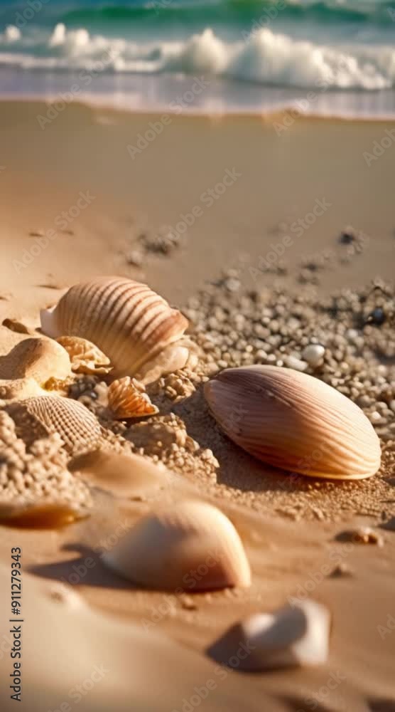 seashell on the beach