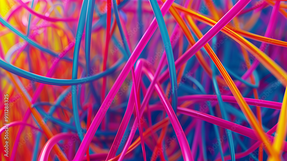 abstract colorful background with lines and bokeh defocused lights ,abstract colorful background with wave lines and glowing particles,Wires from modern technology are bright and with neon light abstract colorful background with lines and bokeh defocused lights ,abstract colorful background with wave lines and glowing particles,Wires from modern technology are bright and with neon light