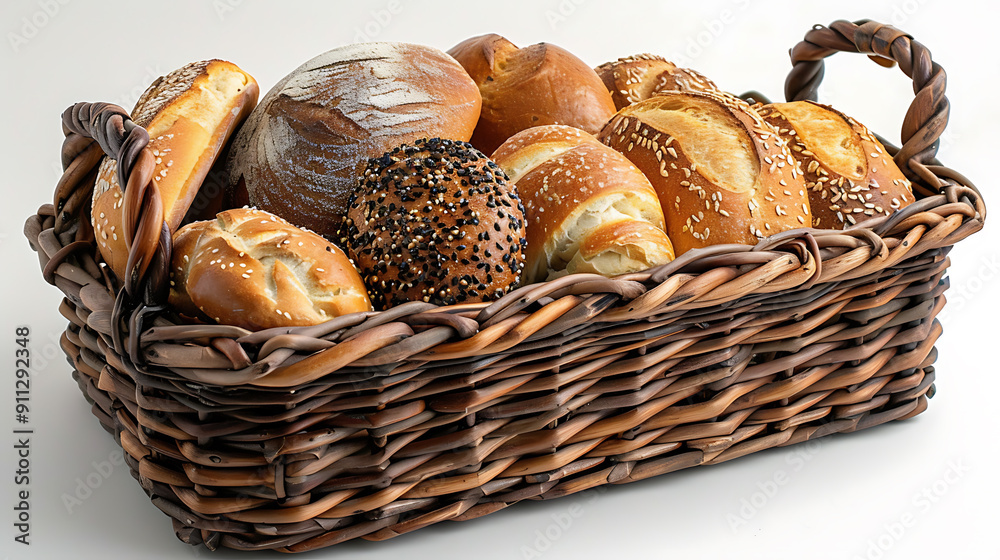 Bread in a basket Bread in a basket
