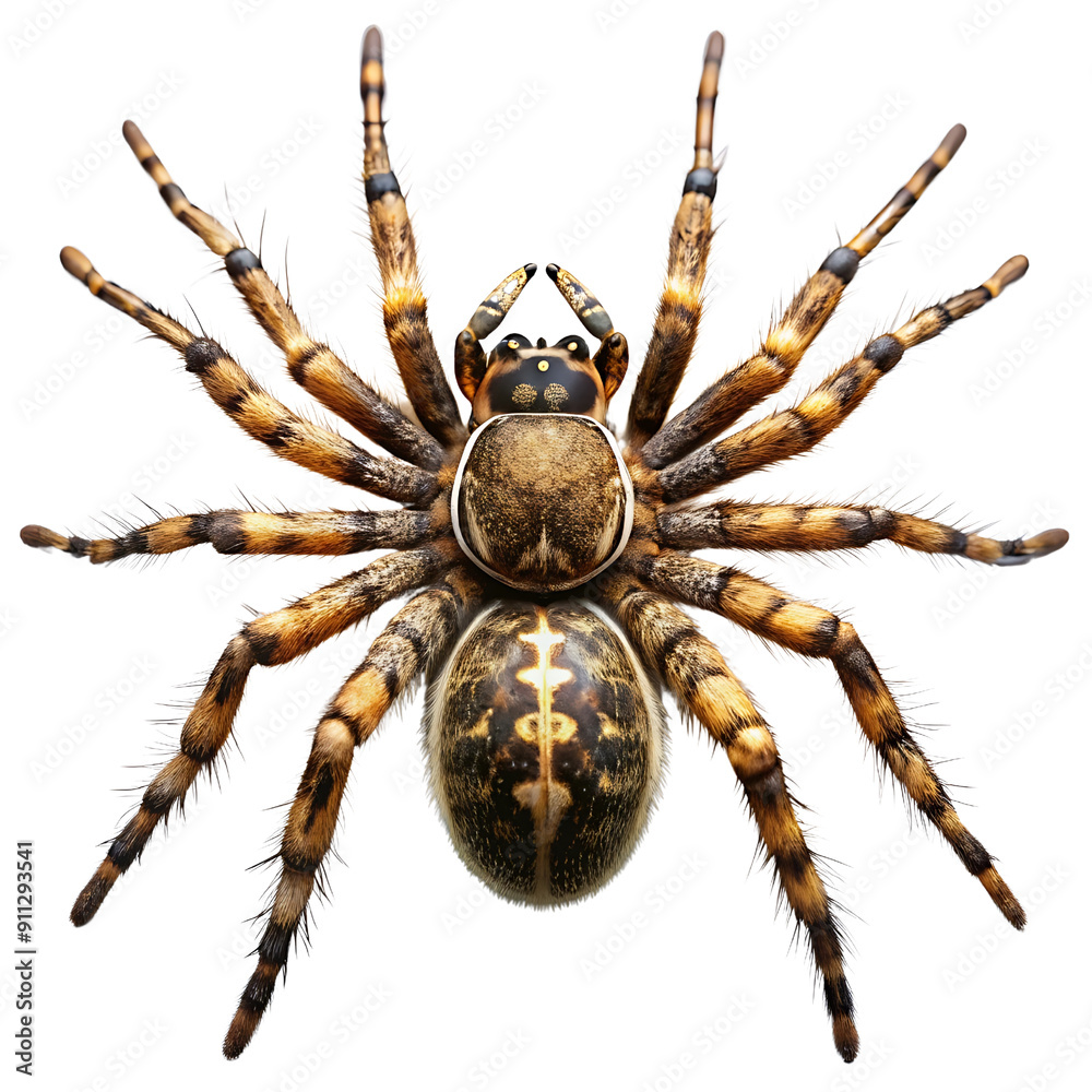 Spider Isolated On Transparent Background Spider Isolated On Transparent Background