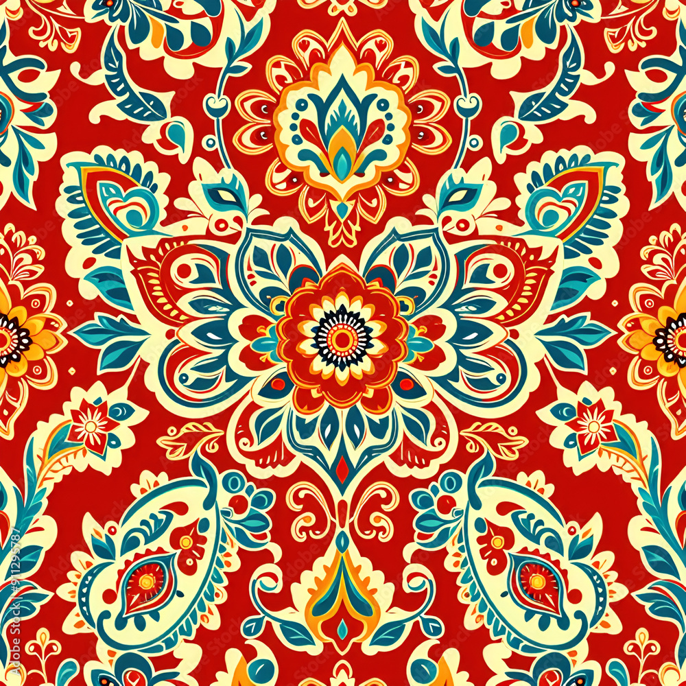 pattern with flowers seamless floral pattern
