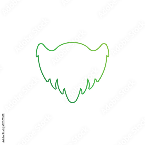 Beard vector icon