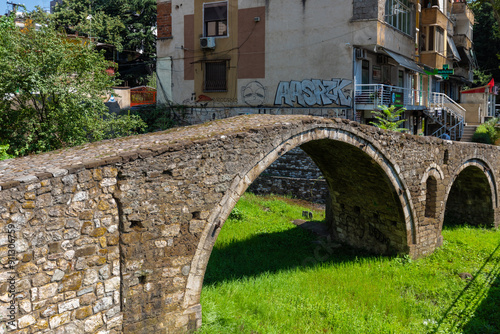 The Tanners' Bridge is an 18th-century Ottoman period stone footbridge located in Tirana, Albania. The bridge, built near the Tanners' Mosque, was once part of the Saint George Road that linked Tirana photo