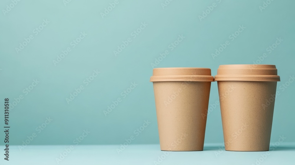 Biodegradable product packaging, symbolizing eco friendly innovation Biodegradable product packaging, symbolizing eco friendly innovation