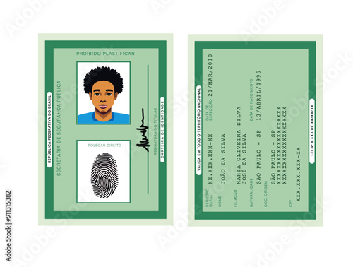 Carteira de identidade brasileira