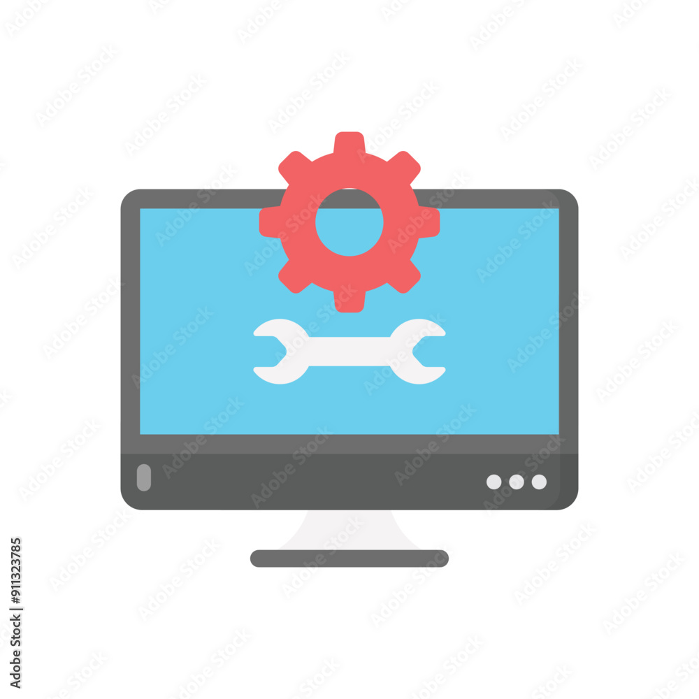 Trouble Shooting vector icon Trouble Shooting vector icon