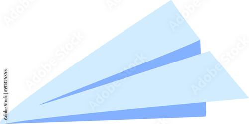 Paper plane icon. Flat style.