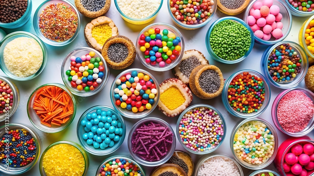 A Symphony of Sprinkles: A Colorful Celebration of Dessert Toppings Generative AI A Symphony of Sprinkles: A Colorful Celebration of Dessert Toppings Generative AI