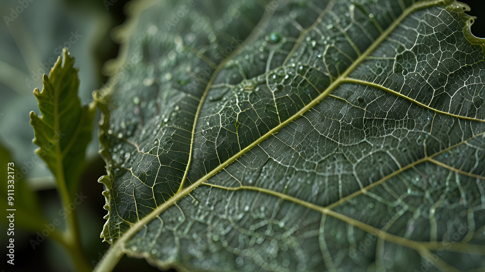 close-up of the leaf. Background close-up of the leaf. Background